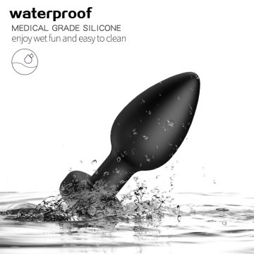 Couple anal vibration erotic silicone toy vibrating anal plug prostate massage vibrator adult sex toys